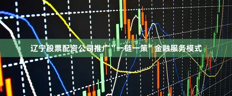 辽宁股票配资公司推广“一链一策”金融服务模式